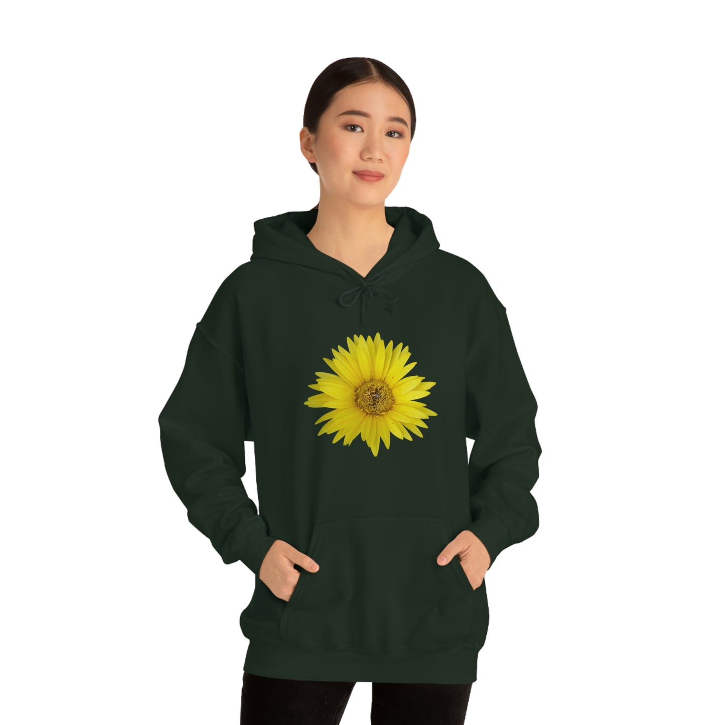 Floral Unisex Heavy Blend™ Hooded Sweatshirt