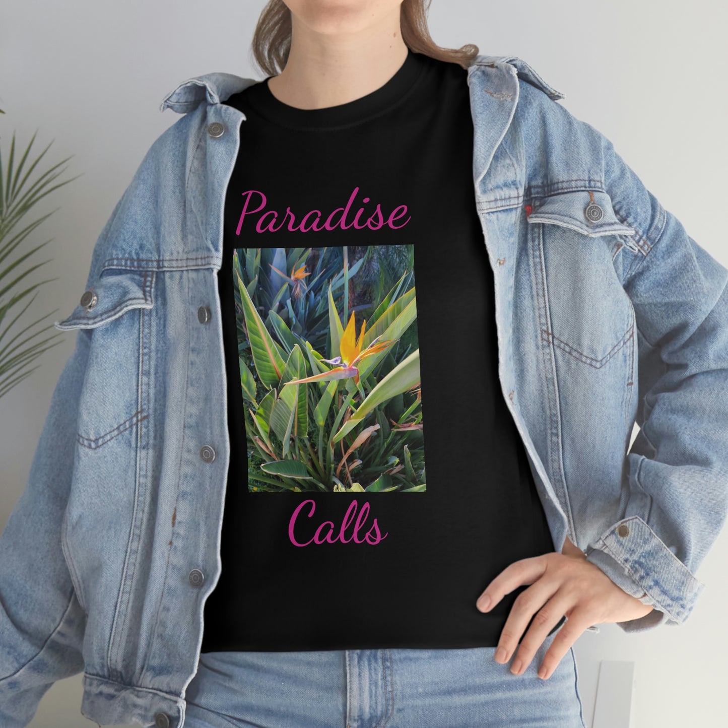 Islander Bird of Paradise Unisex Heavy Cotton Tee