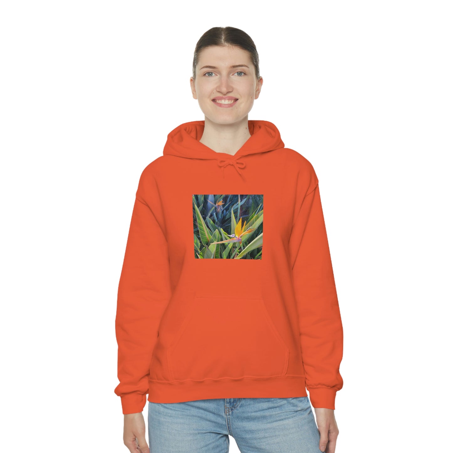 Island Style Bird of Paradise Unisex Heavy Blend™ Hooded Sweatshirt