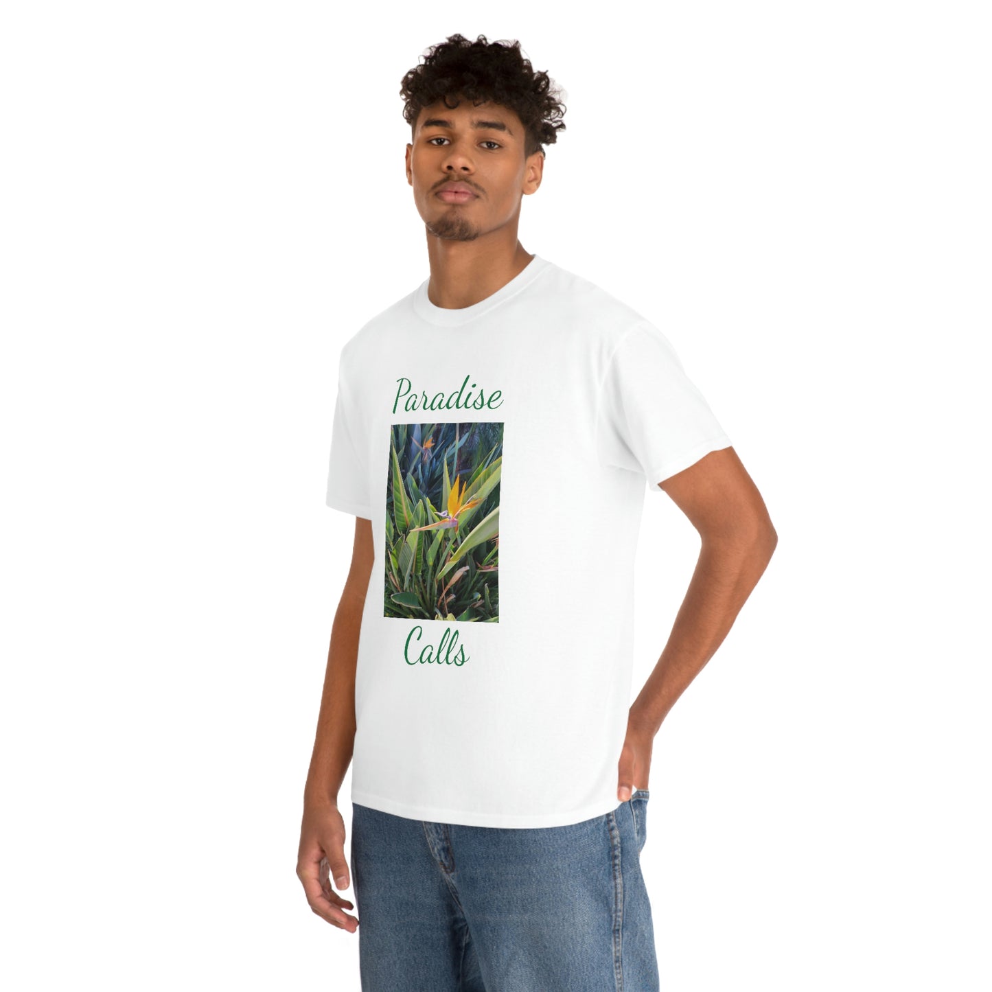 Islander Bird of Paradise Unisex Heavy Cotton Tee