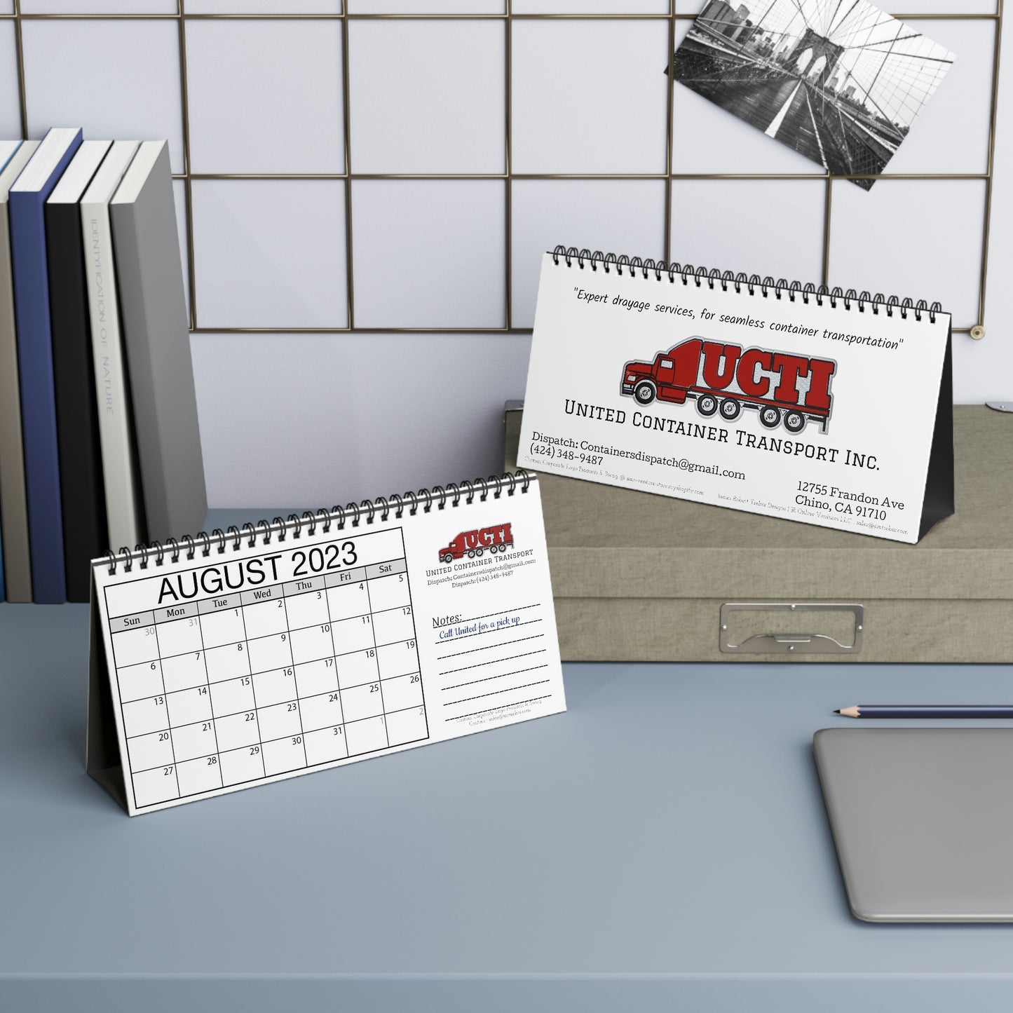 United Desk Calendar