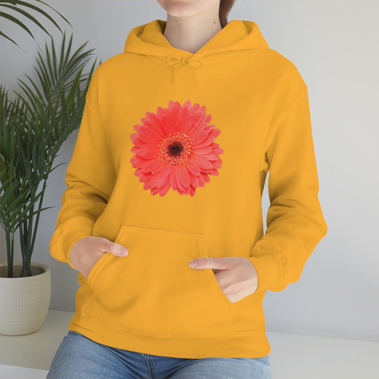 Floral Unisex Heavy Blend™ Hooded Sweatshirt