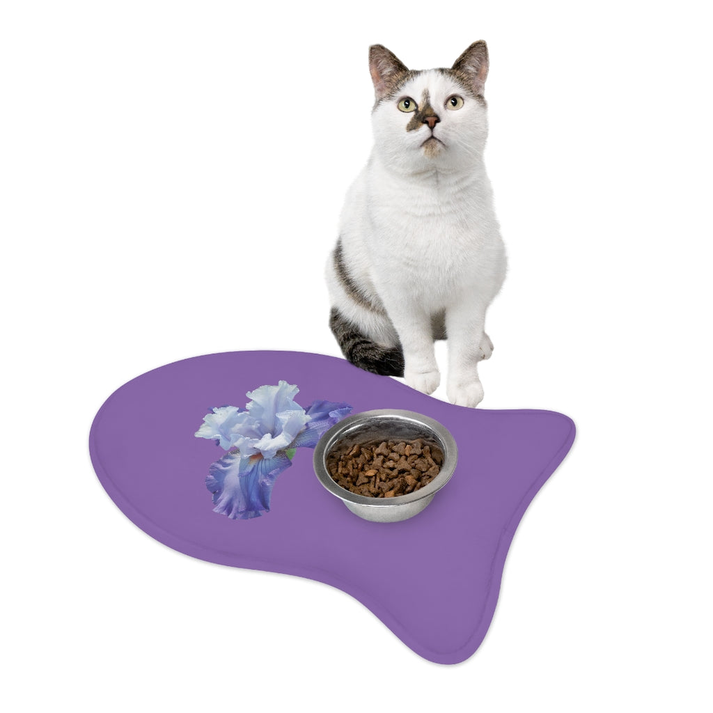 Floral "Iris" Pet Feeding Mats