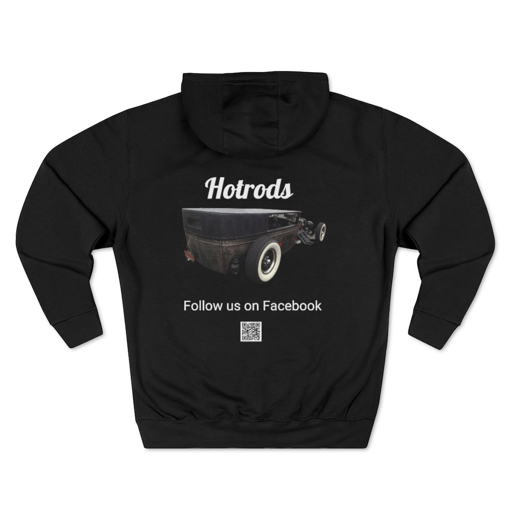 Hotrods Premier Signature "Rat Rod" Unisex Premium Pullover Hoodie