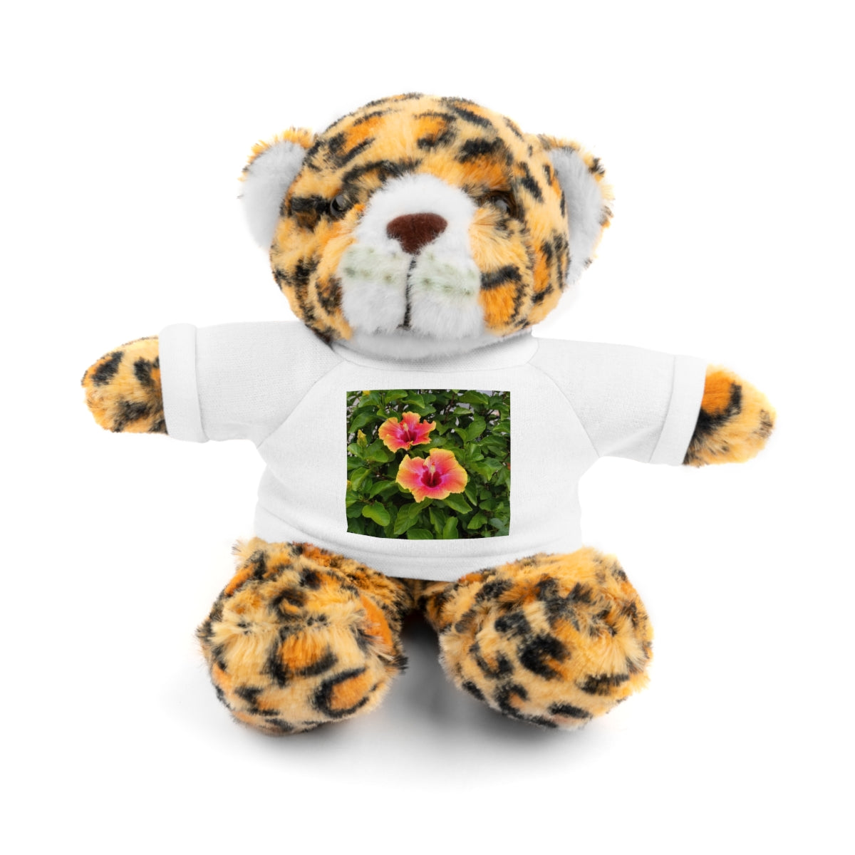 Island Style Hibiscus Stuffed Animals with Tee