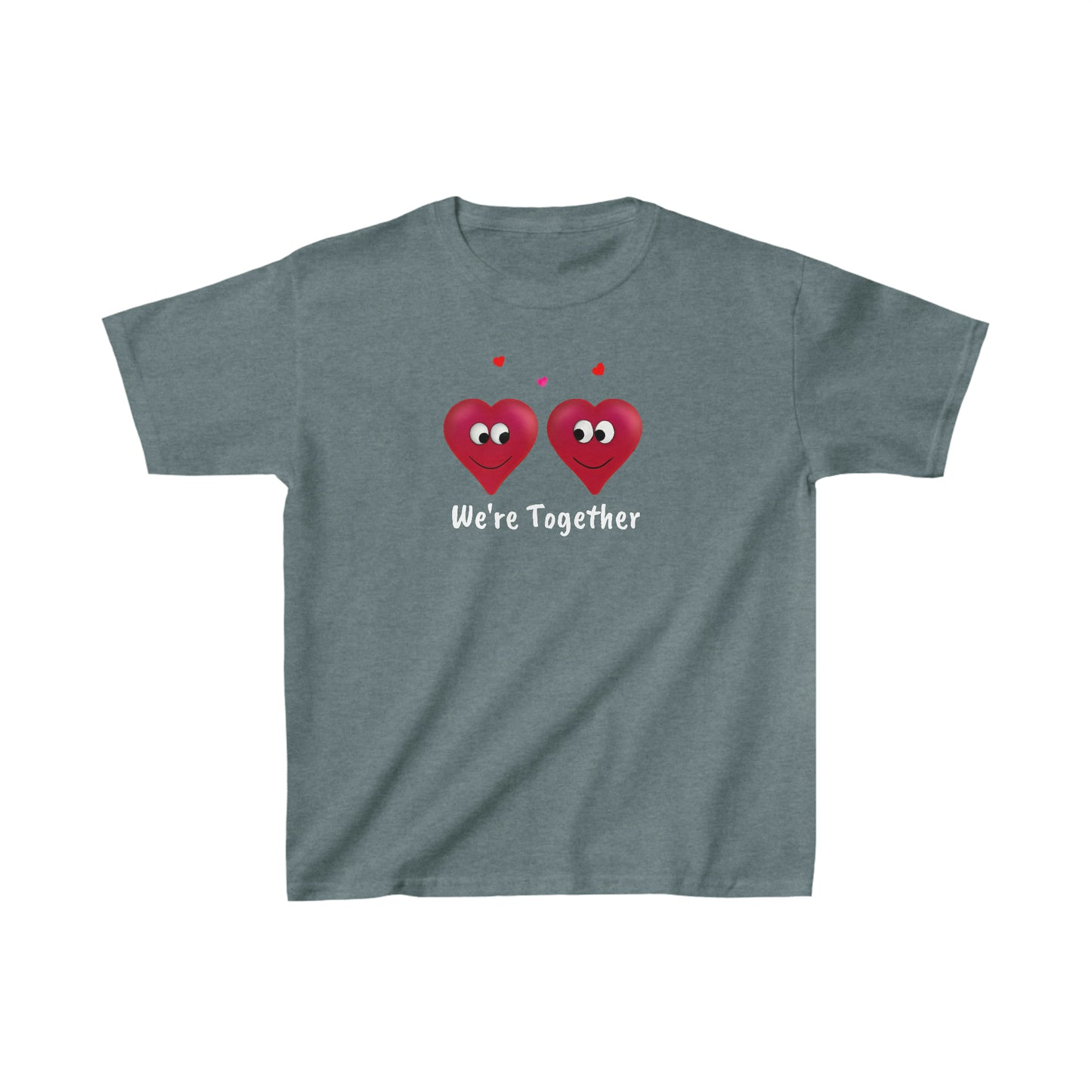 Valentine's "We're Together" Kids Heavy Cotton™ Tee