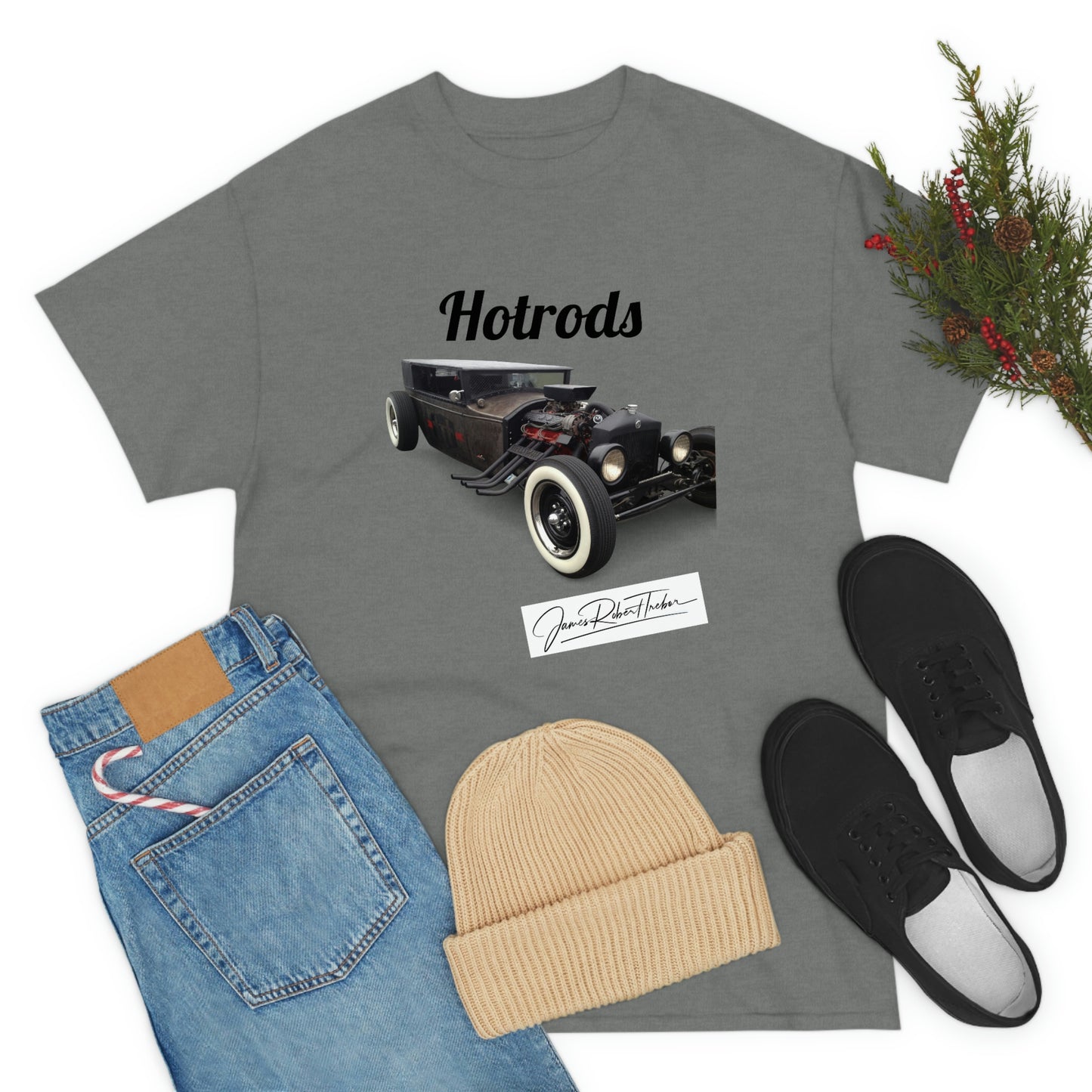 Hotrods Signature "Rat Rod" Unisex Heavy Cotton Tee