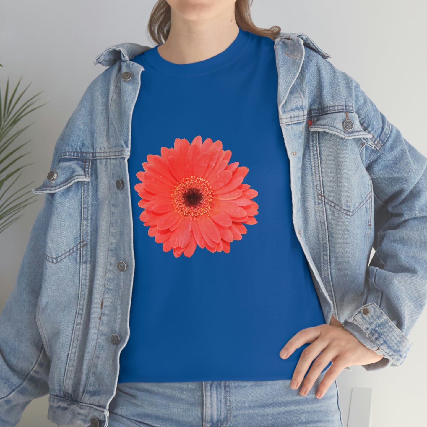 Floral Unisex Heavy Cotton Tee