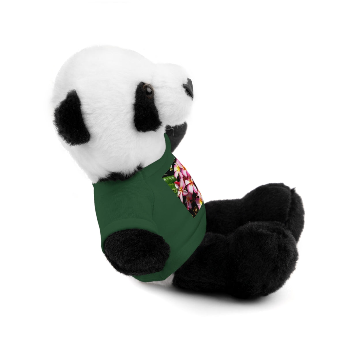 Island Style Striped Plumeria  Stuffed Animals with Tee