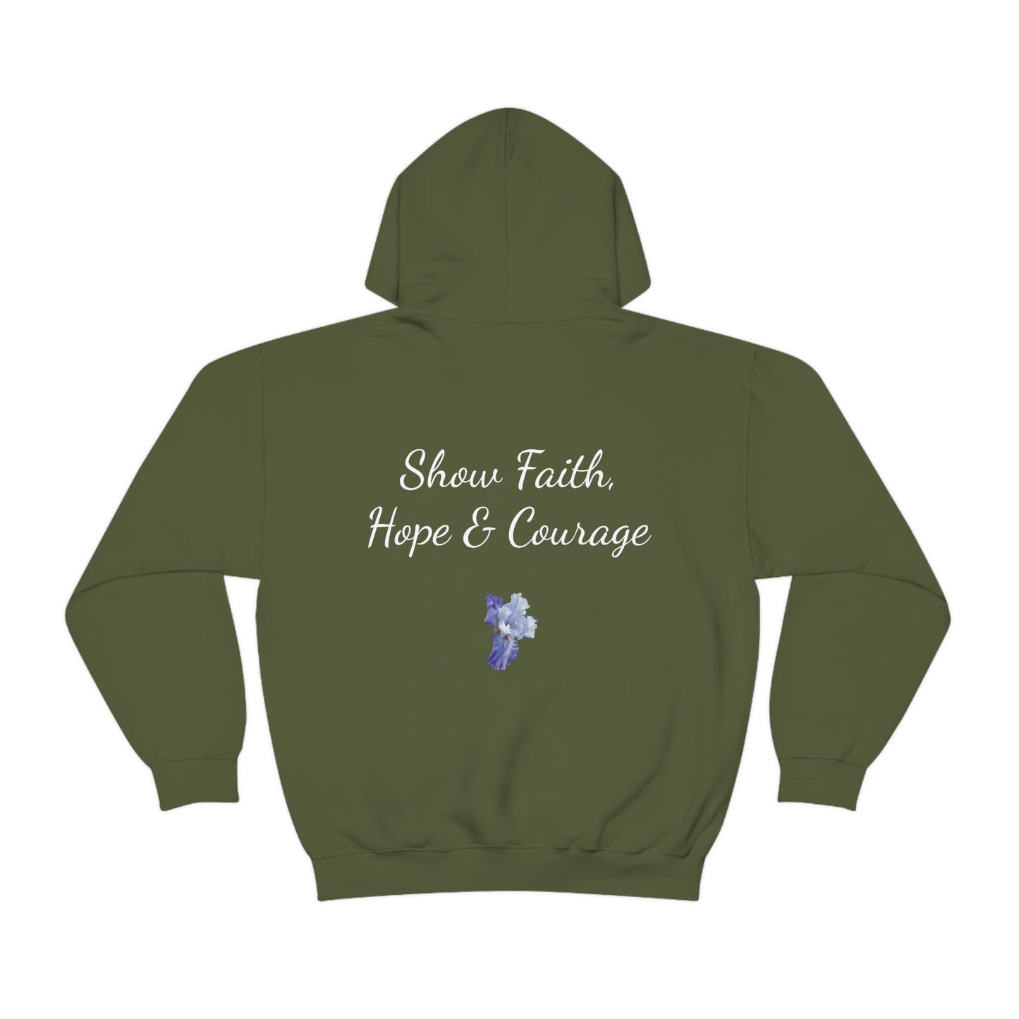 Floral Unisex Heavy Blend™ Hooded Sweatshirt