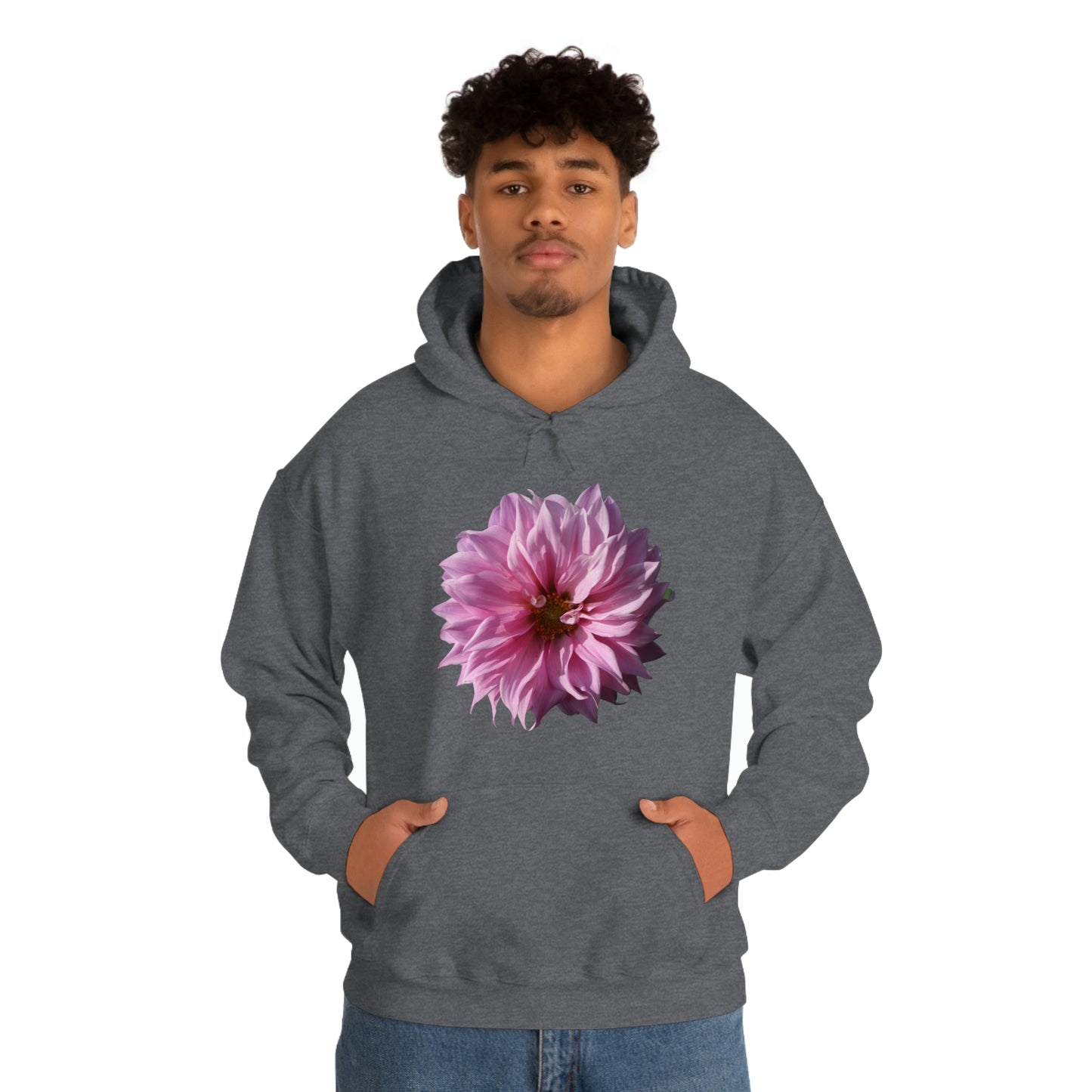 Floral Unisex Heavy Blend™ Hooded Sweatshirt