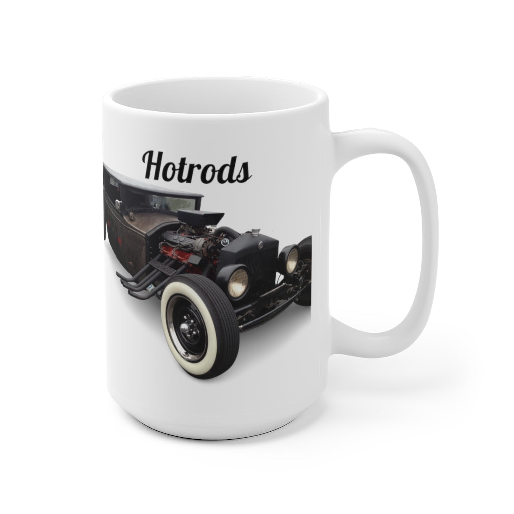 Hotrods Signature Series Ceramic Mug, 11oz and 15oz