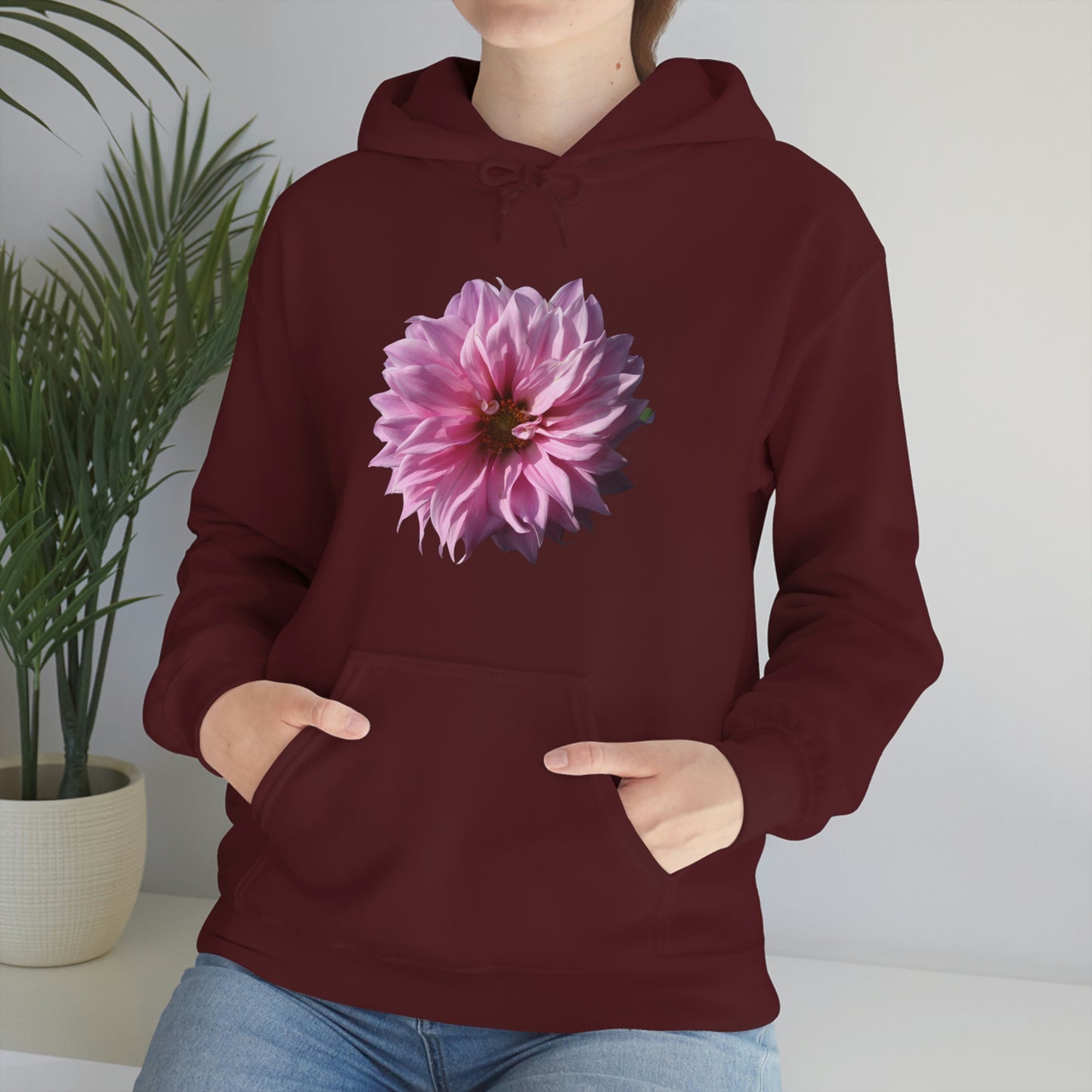 Floral Unisex Heavy Blend™ Hooded Sweatshirt