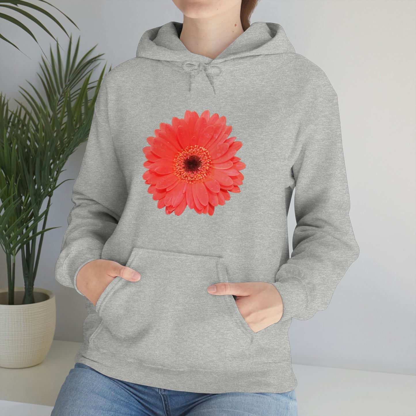 Floral Unisex Heavy Blend™ Hooded Sweatshirt