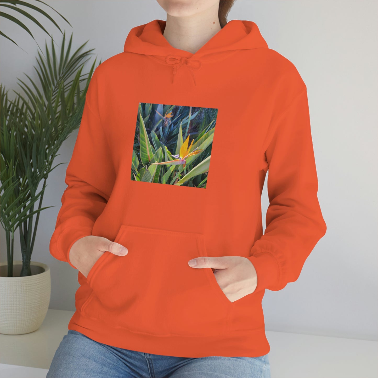 Island Style Bird of Paradise Unisex Heavy Blend™ Hooded Sweatshirt