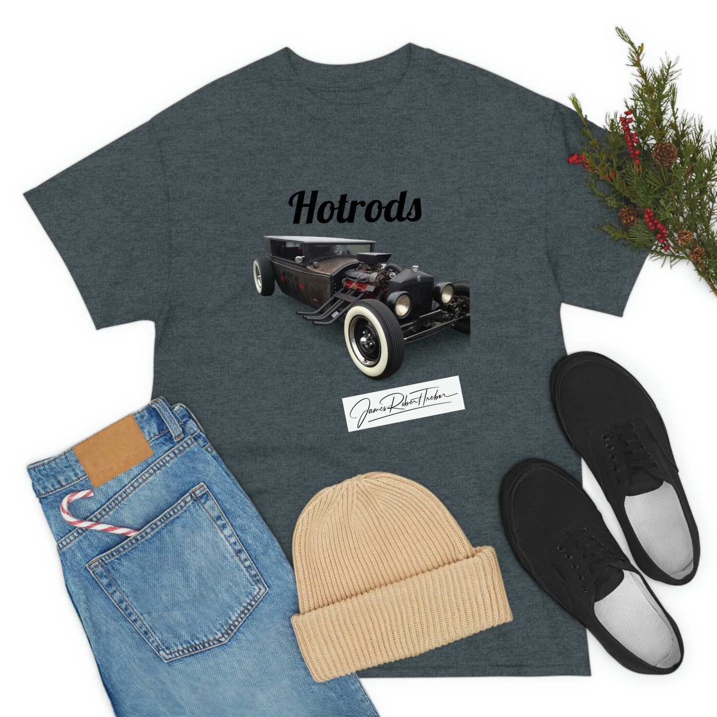 Hotrods Signature "Rat Rod" Unisex Heavy Cotton Tee