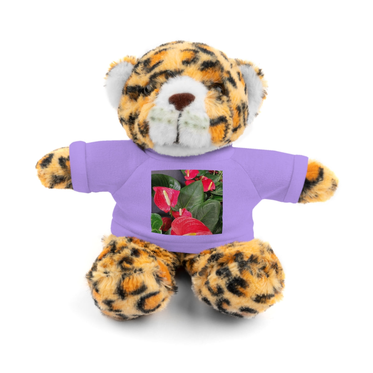 Island Style Anthurium  Stuffed Animals with Tee