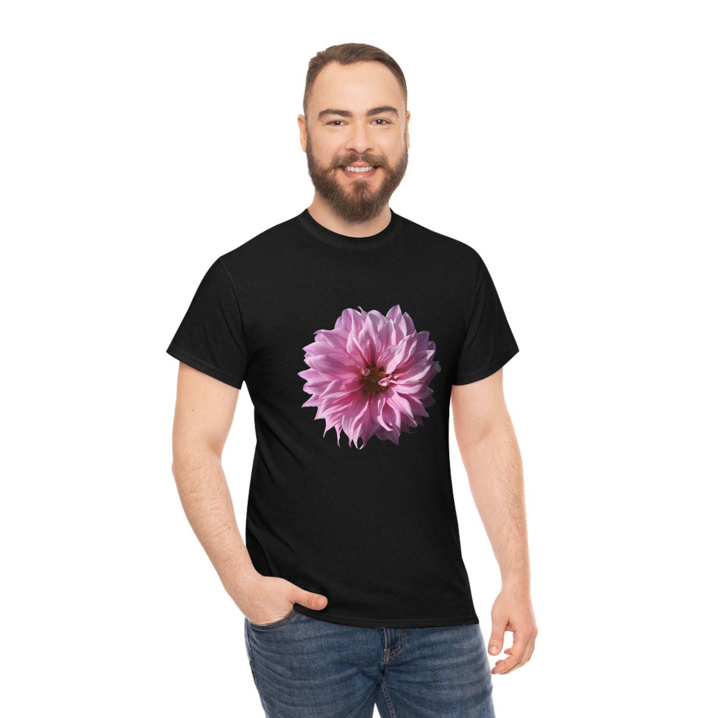 Floral Unisex Heavy Cotton Tee