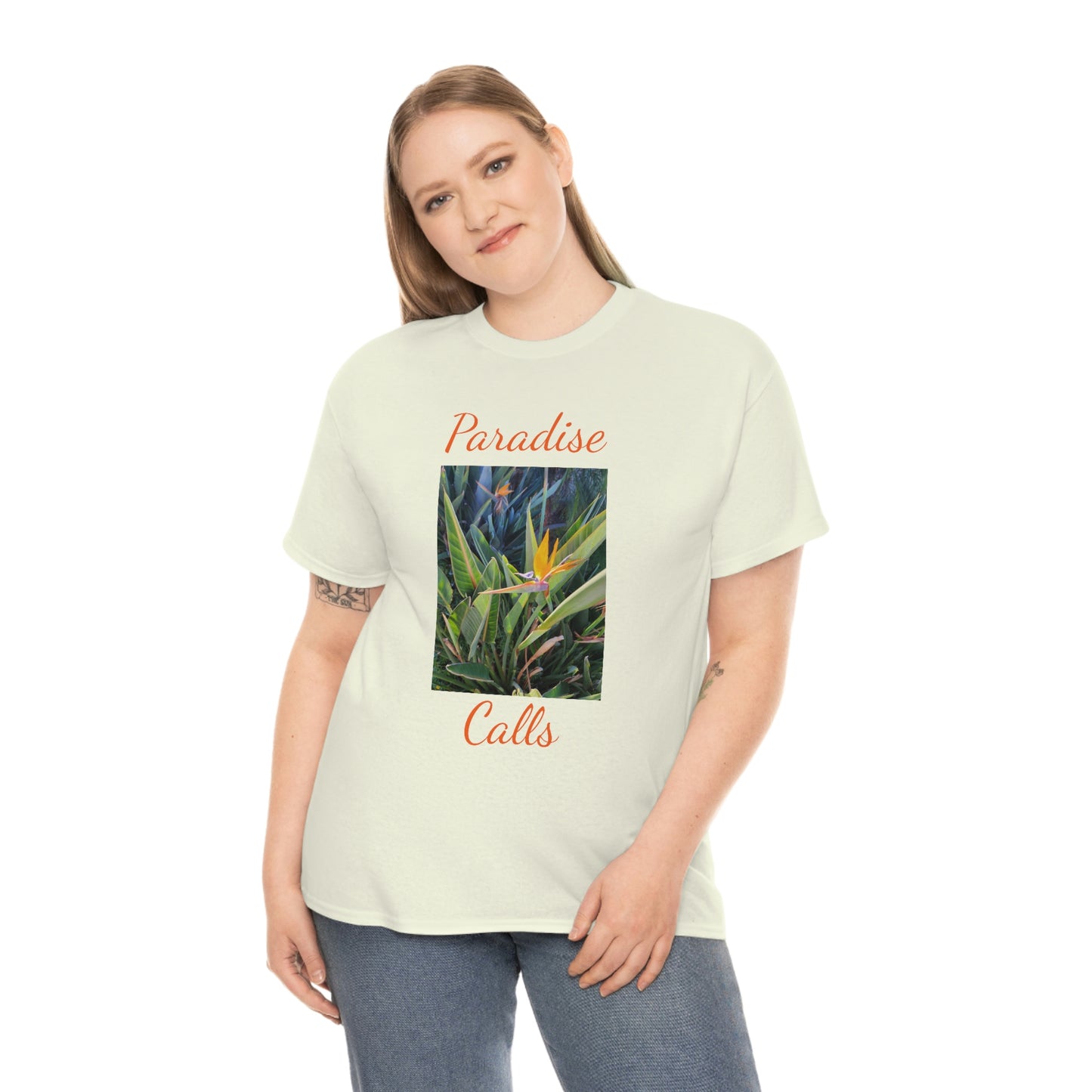 Islander Bird of Paradise Unisex Heavy Cotton Tee