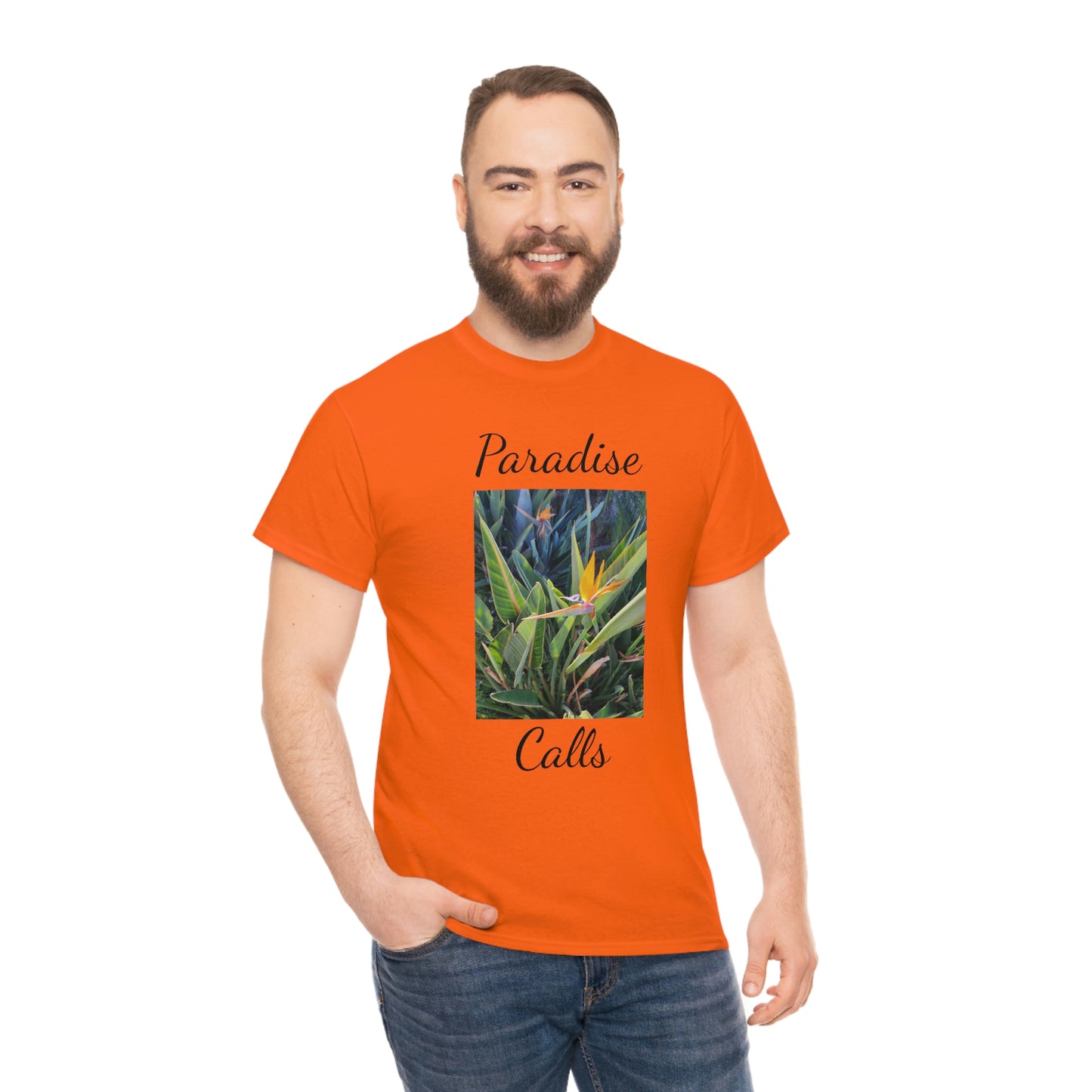 Islander Bird of Paradise Unisex Heavy Cotton Tee