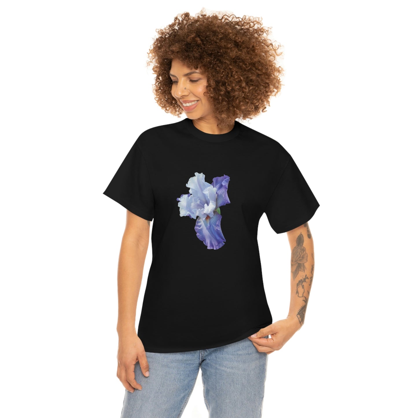 Floral Unisex Heavy Cotton Tee