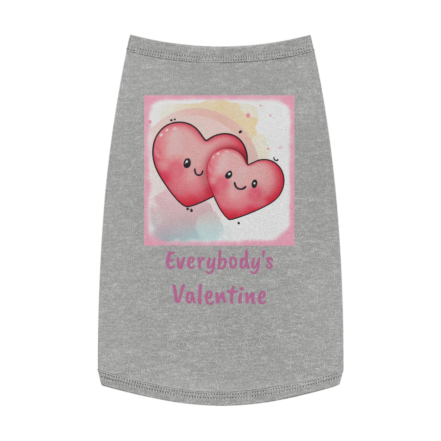 Valentine's Pink Pet Tank Top