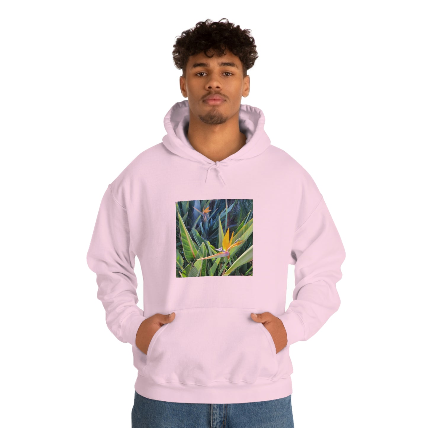 Island Style Bird of Paradise Unisex Heavy Blend™ Hooded Sweatshirt