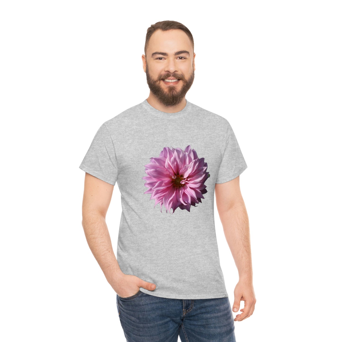 Floral Unisex Heavy Cotton Tee