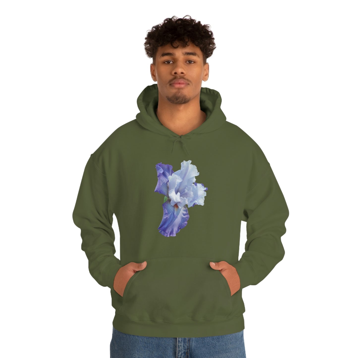 Floral Unisex Heavy Blend™ Hooded Sweatshirt