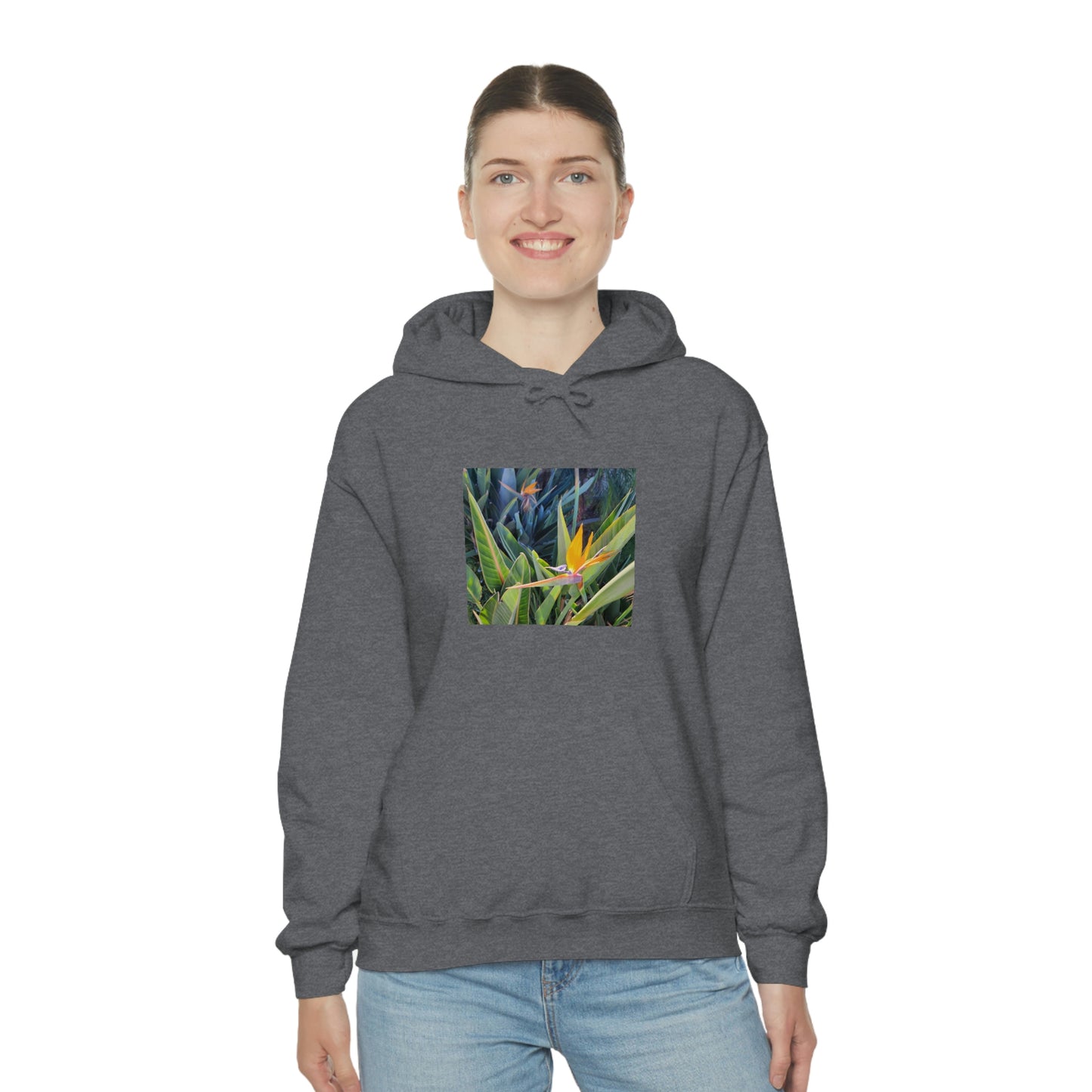 Island Style Bird of Paradise Unisex Heavy Blend™ Hooded Sweatshirt