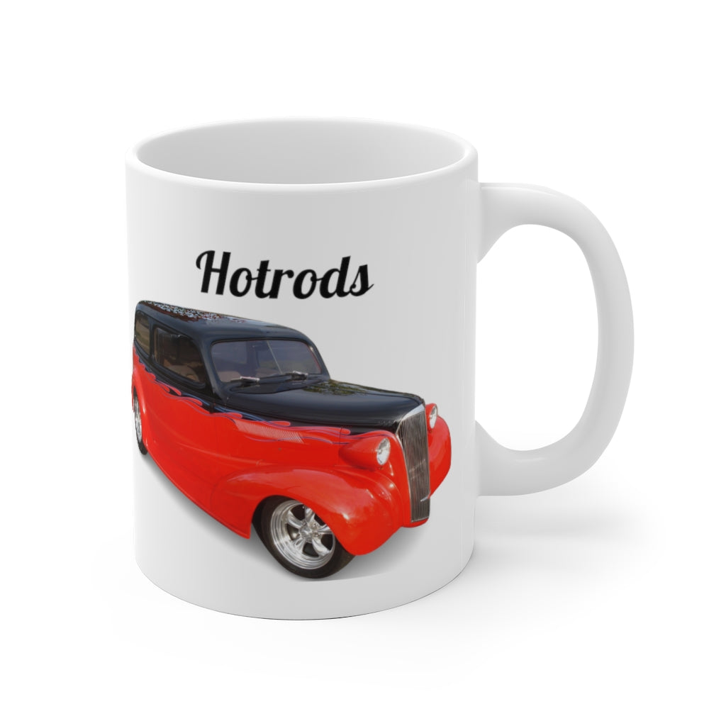 Hotrods Signature Series Ceramic Mug, 11oz and 15oz