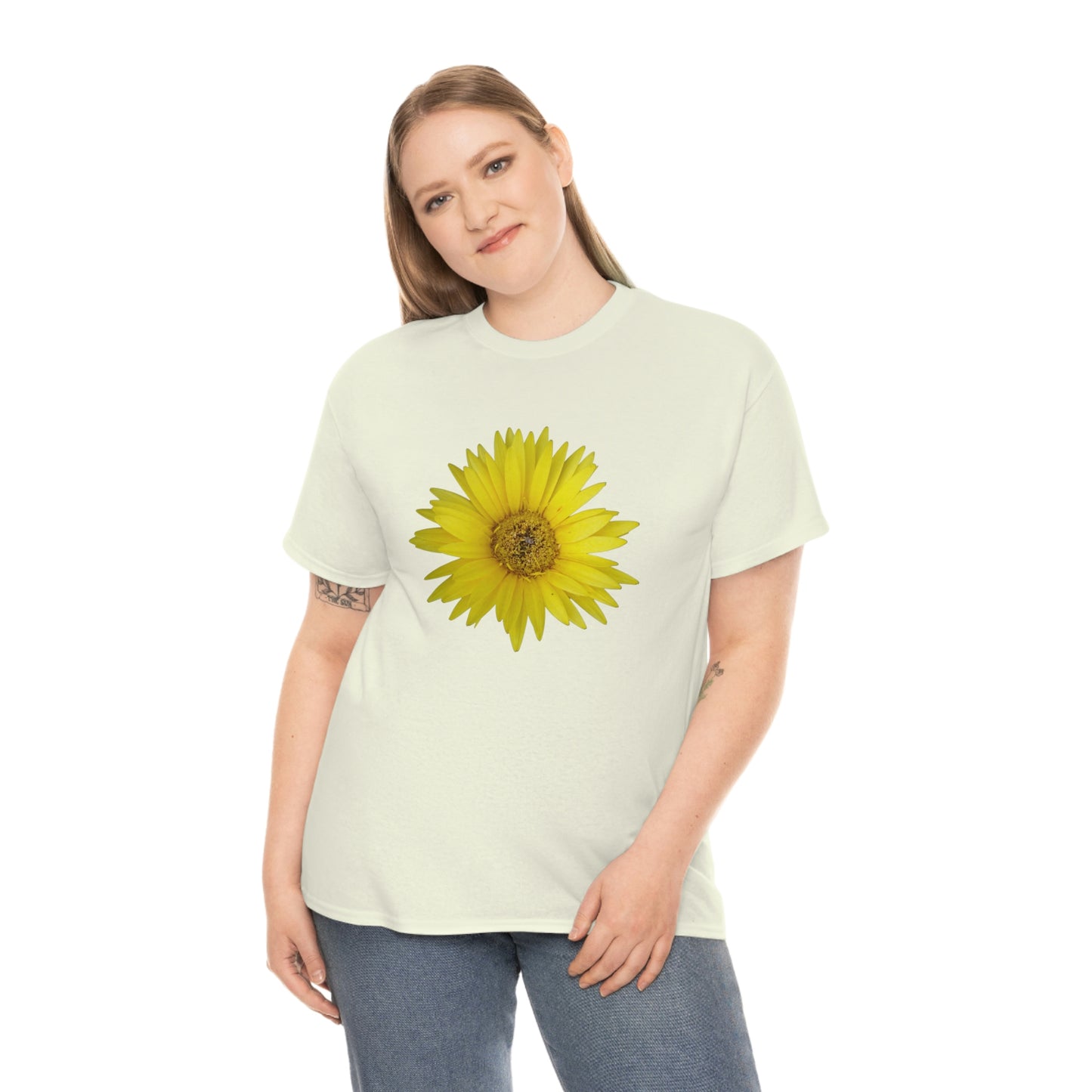 Floral Unisex Heavy Cotton Tee