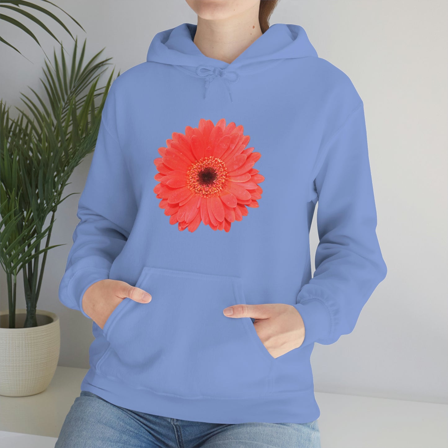 Floral Unisex Heavy Blend™ Hooded Sweatshirt