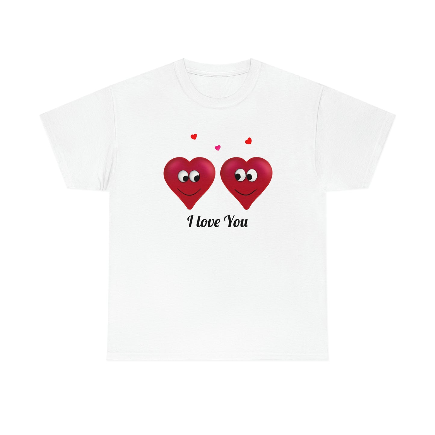 Valentine's "I Love You" Unisex Heavy Cotton Tee