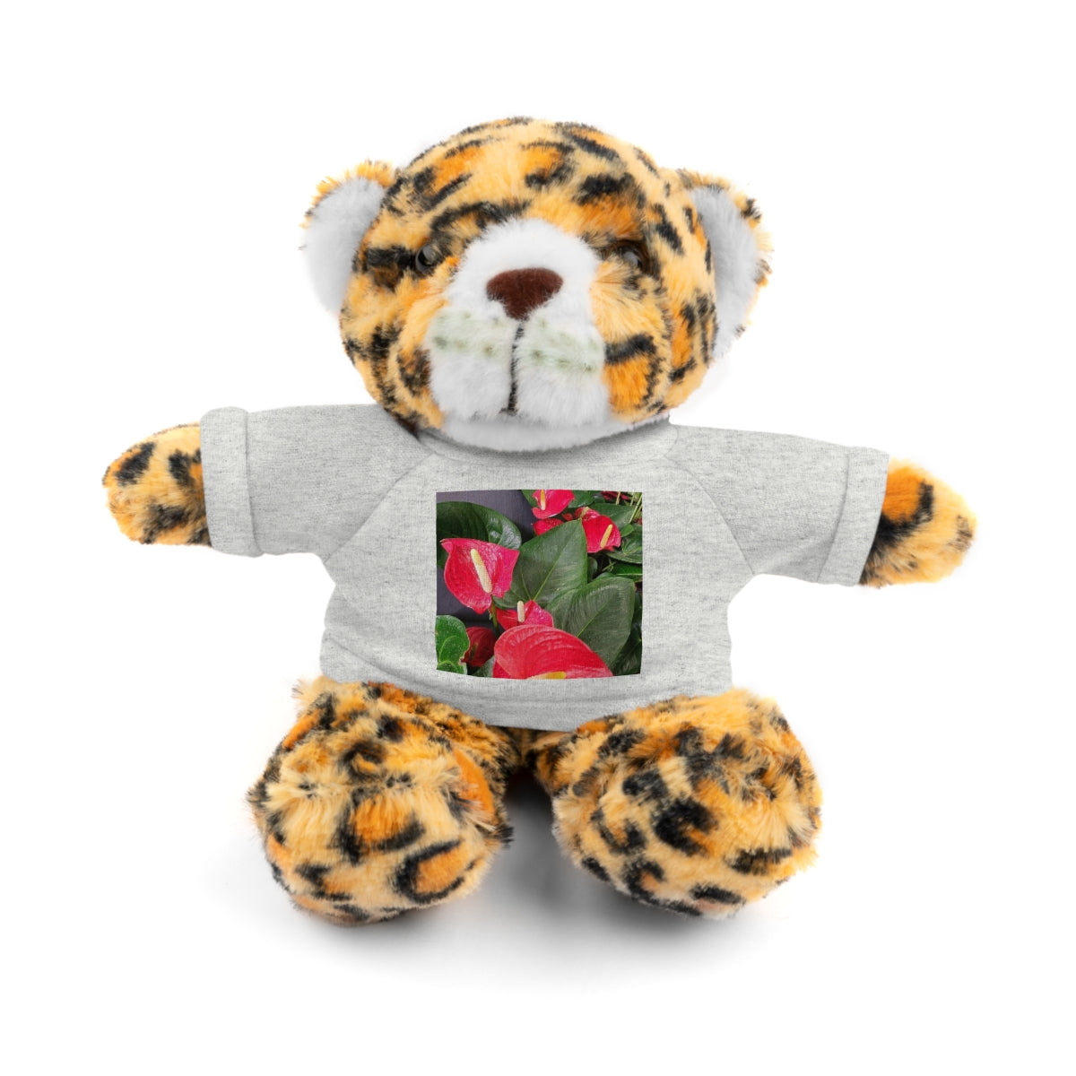 Island Style Anthurium  Stuffed Animals with Tee