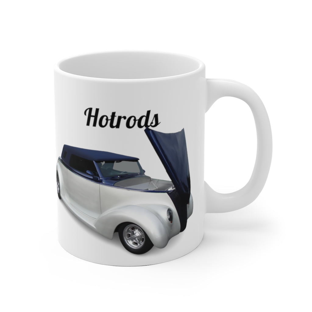 Hotrods Signature Series Ceramic Mug, 11oz and 15oz