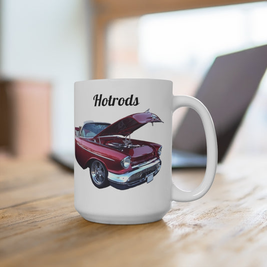 Hotrods Signature Series Ceramic Mug, 11oz and 15oz