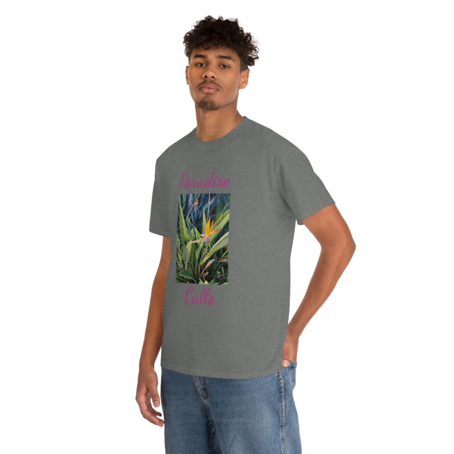 Islander Bird of Paradise Unisex Heavy Cotton Tee