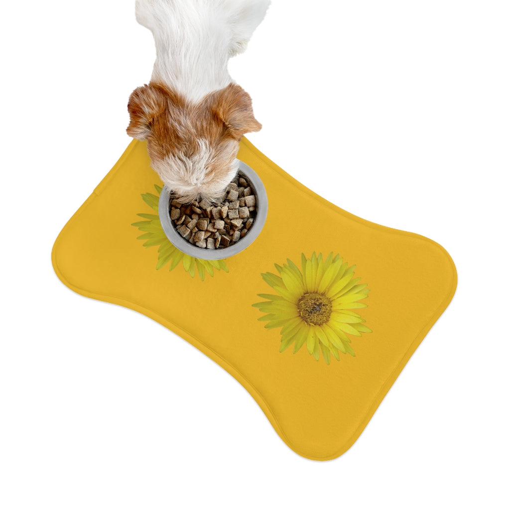 Floral "Daisy Mum" Pet Feeding Mats