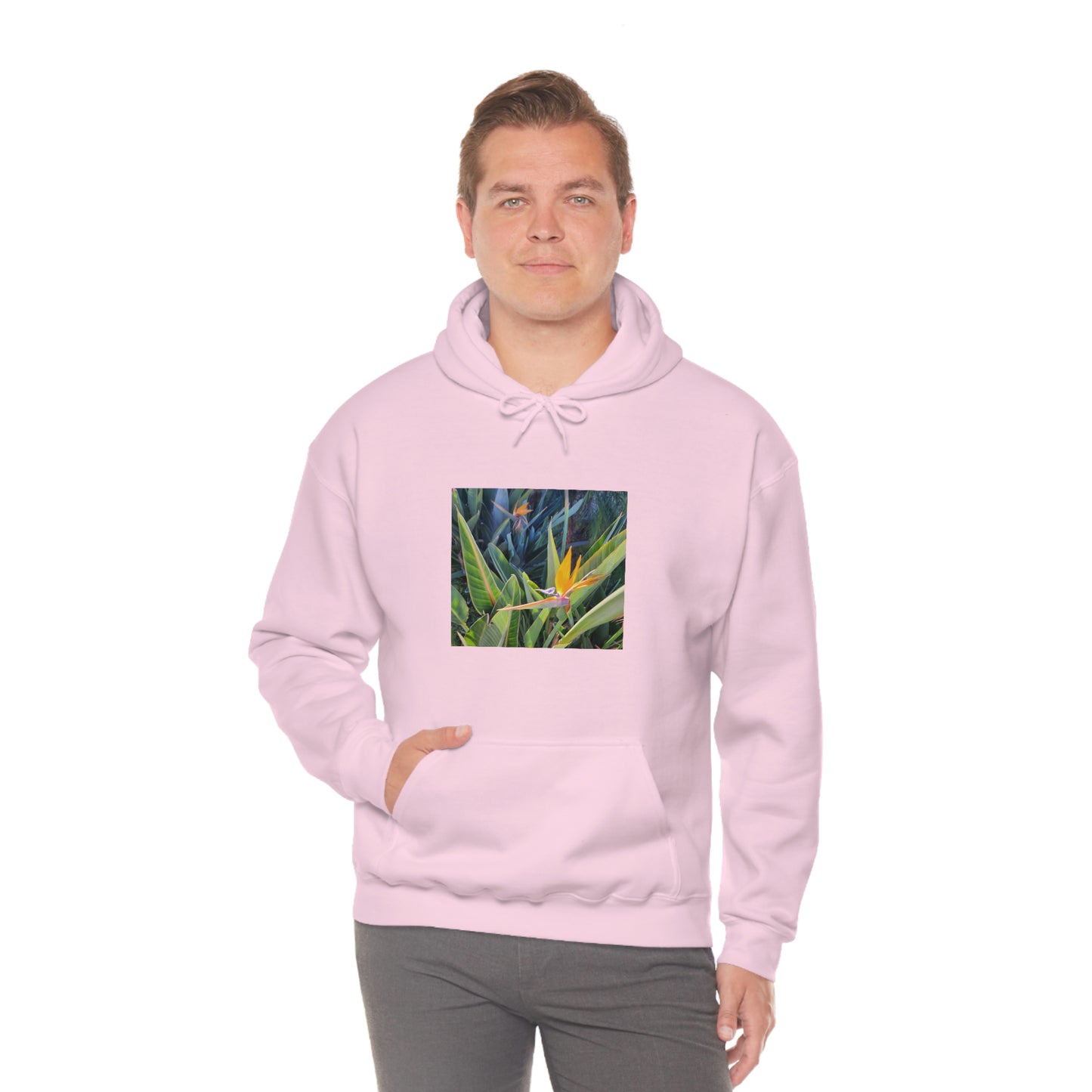 Island Style Bird of Paradise Unisex Heavy Blend™ Hooded Sweatshirt