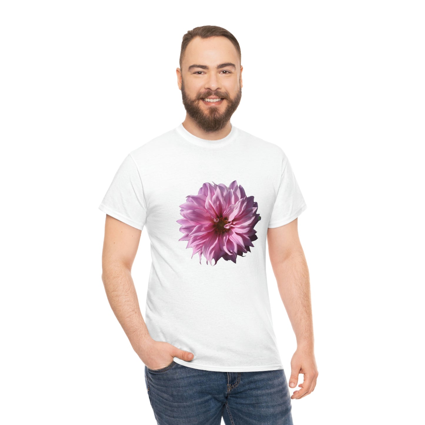 Floral Unisex Heavy Cotton Tee