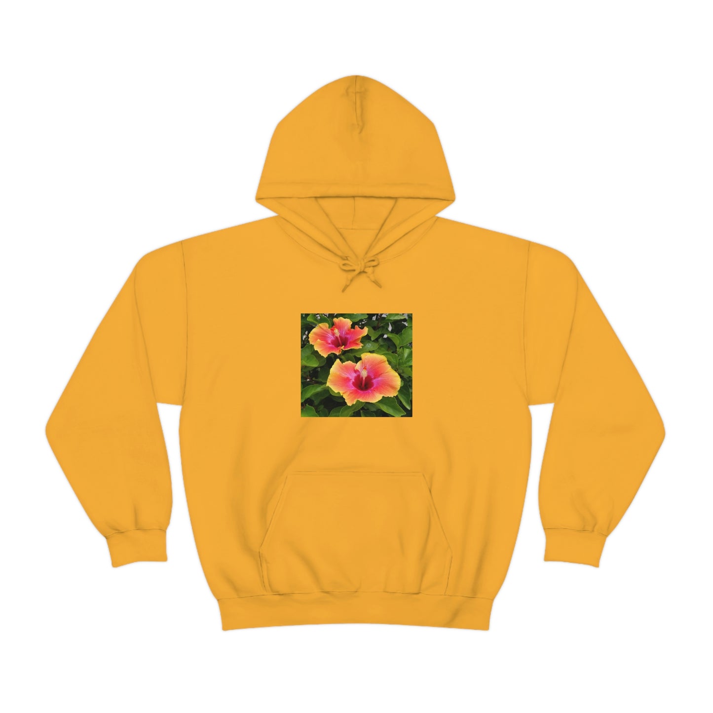 Islander Hibiscus Unisex Heavy Blend™ Hooded Sweatshirt