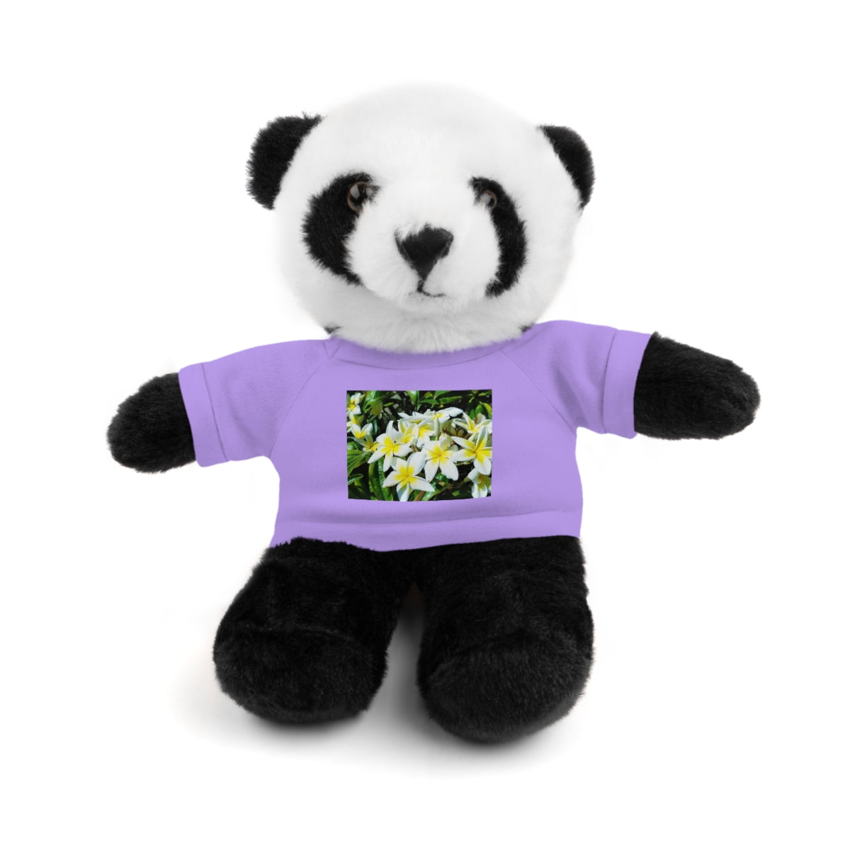 Islander Style Plumeria  Stuffed Animals with Tee