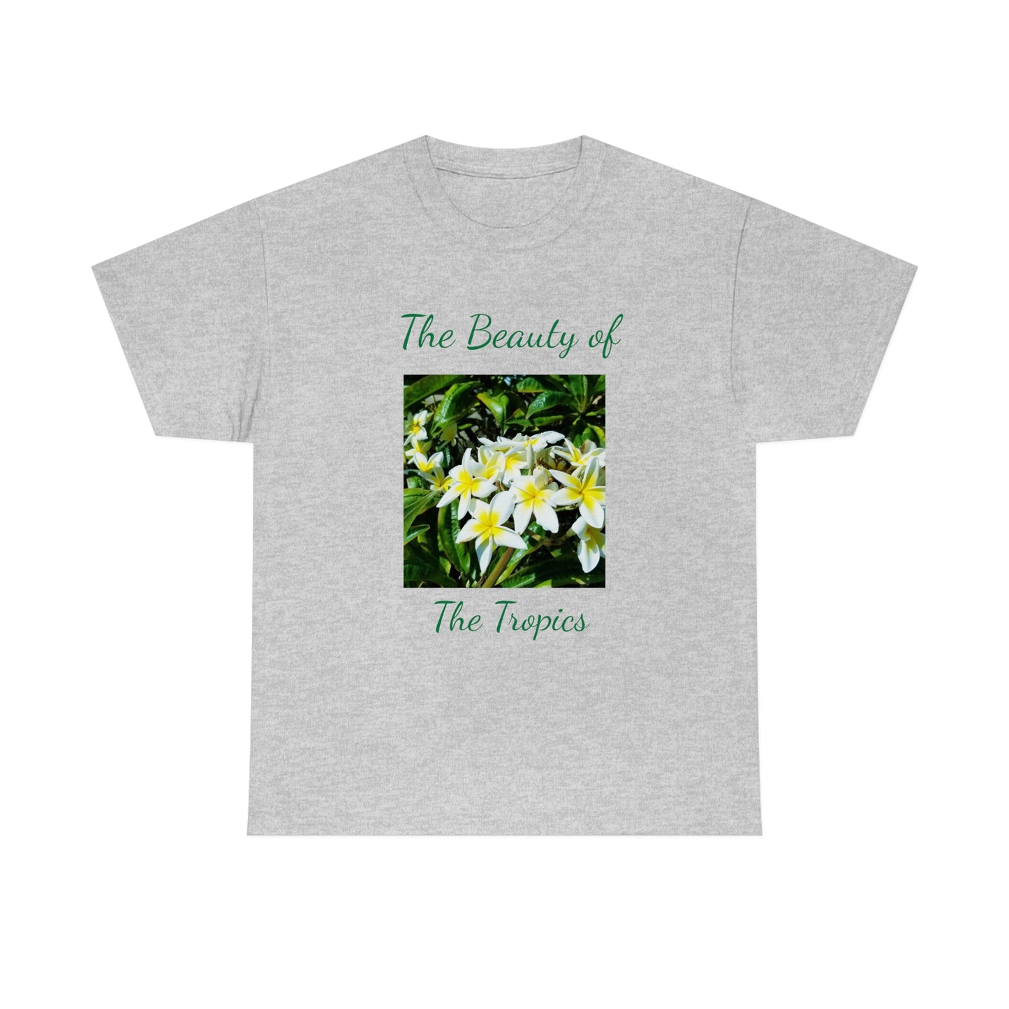 Islander Plumeria Unisex Heavy Cotton Tee