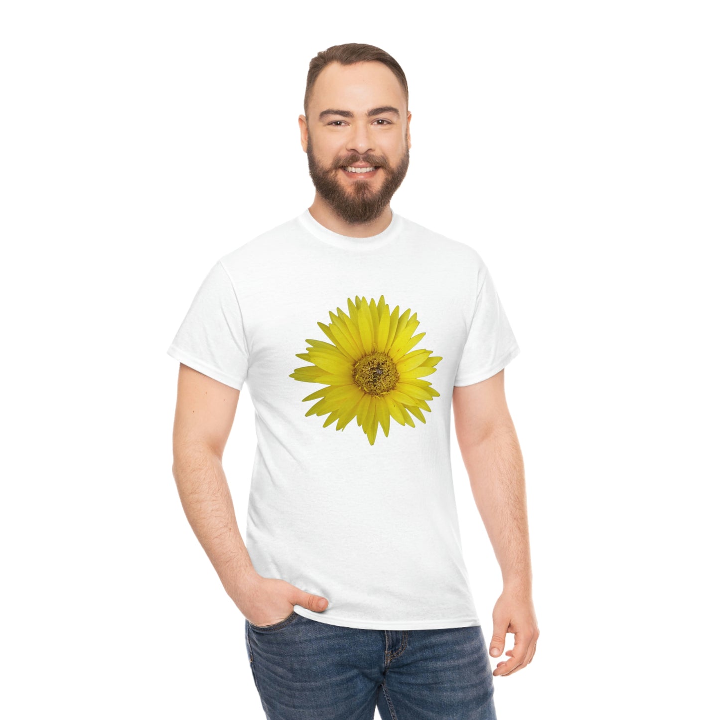 Floral Unisex Heavy Cotton Tee