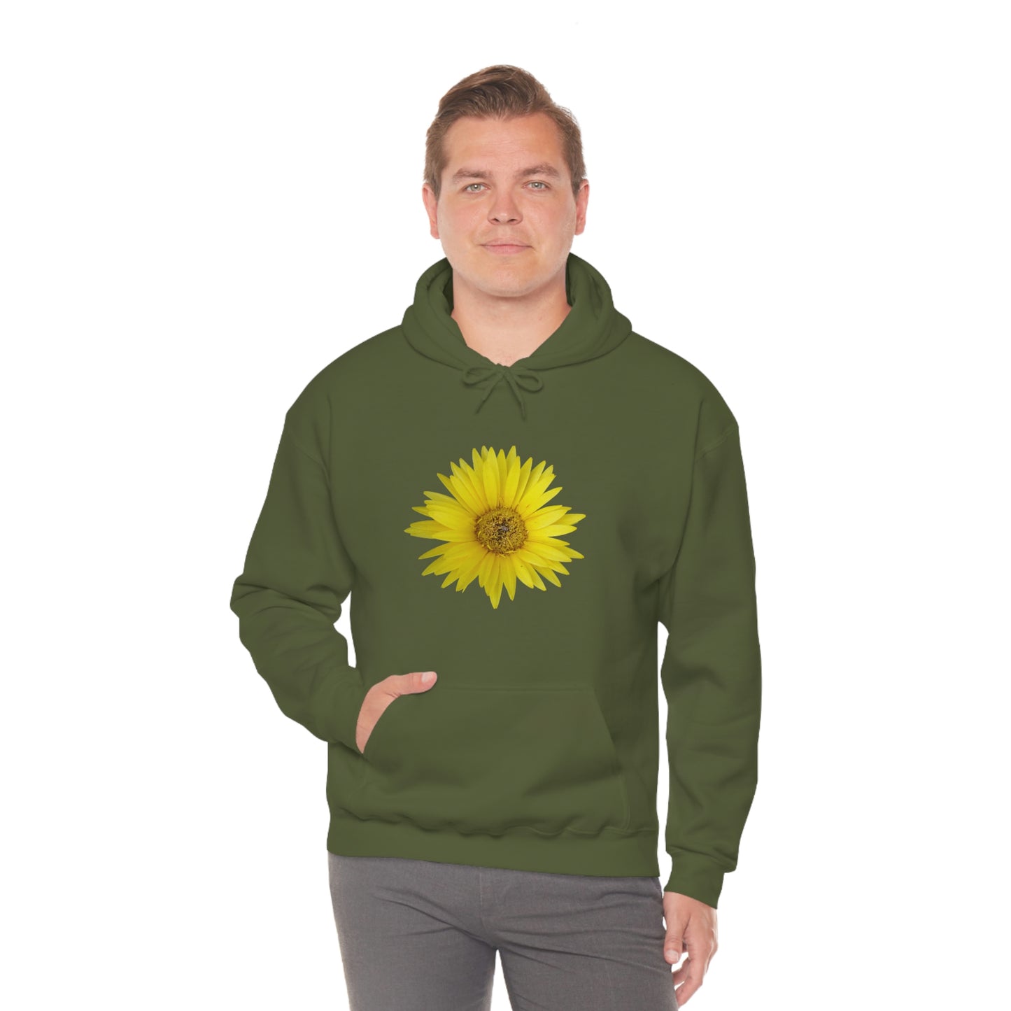 Floral Unisex Heavy Blend™ Hooded Sweatshirt