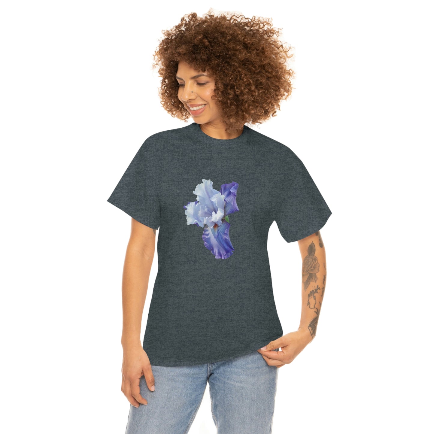 Floral Unisex Heavy Cotton Tee