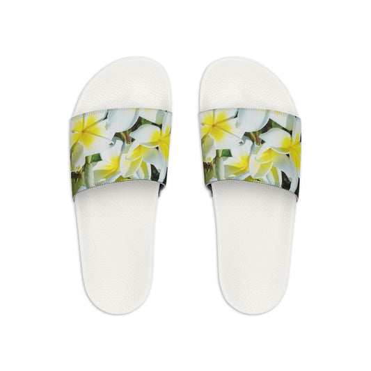 "Plumeria" Women's Slide Sandals