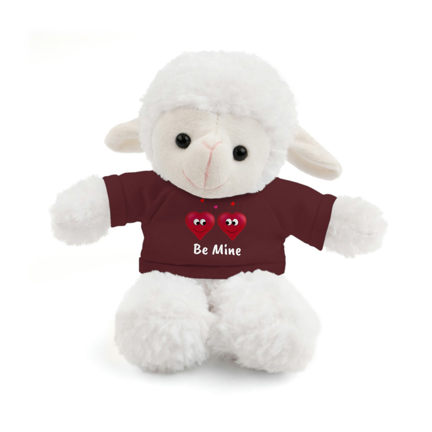 Valentine's "Be Mine" Stuffed Animals with Tee