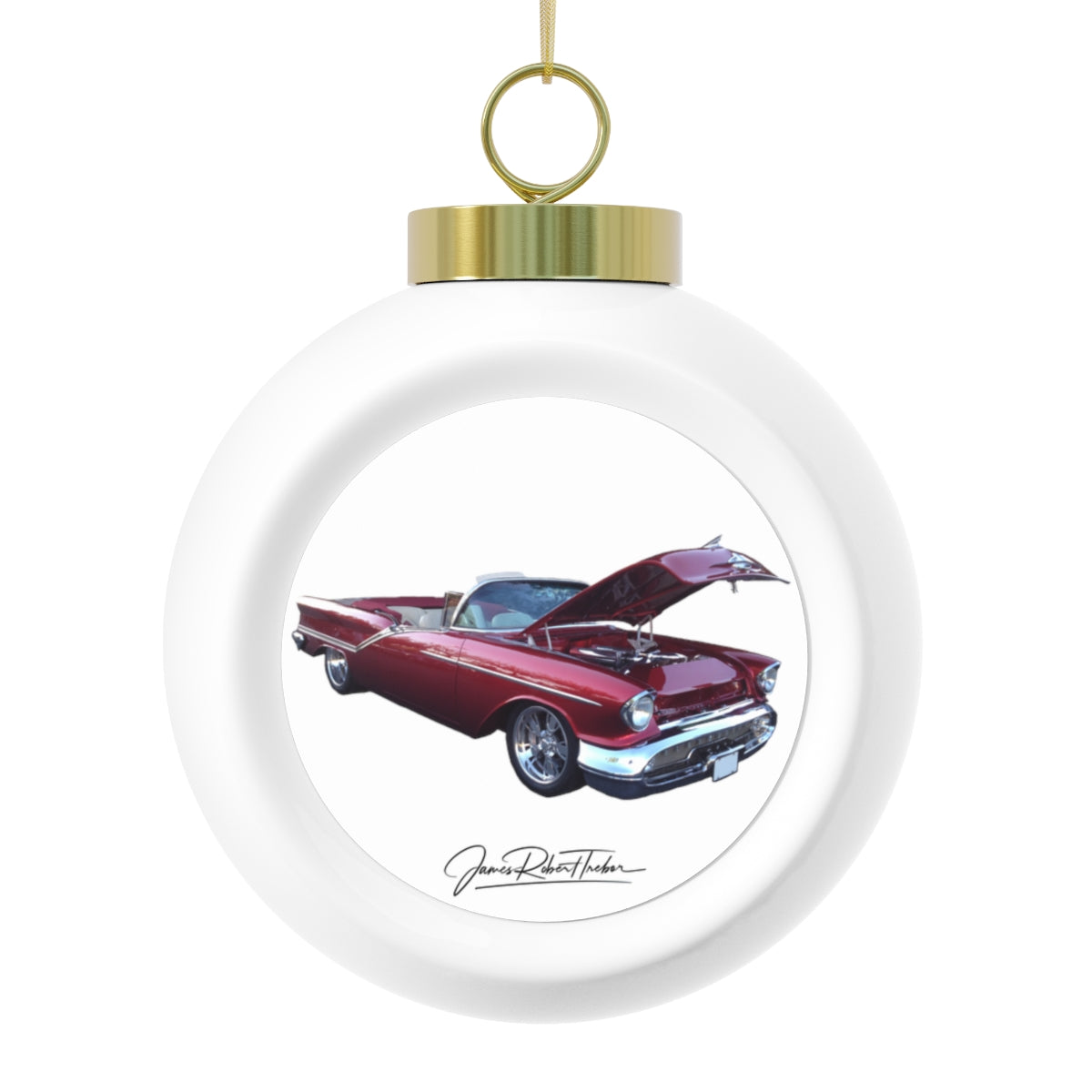 Hotrods Christmas Ball Ornament